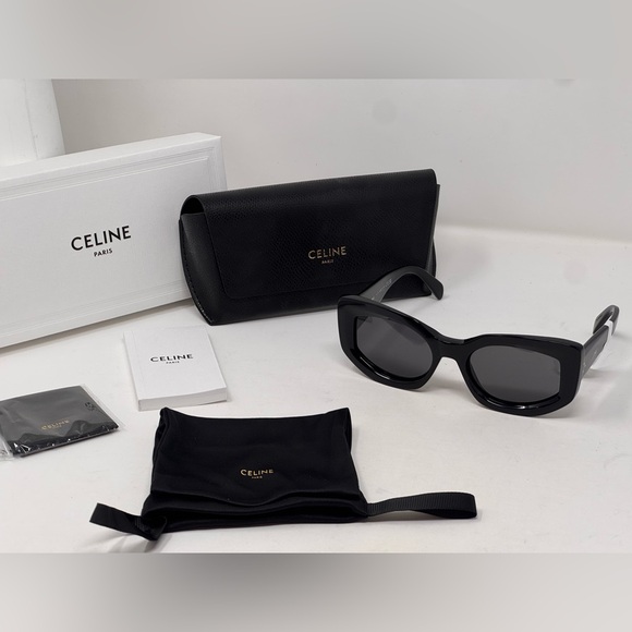 Celine Accessories - 💯Authentic CELINE Cat-Eye Sunglasses Black frame